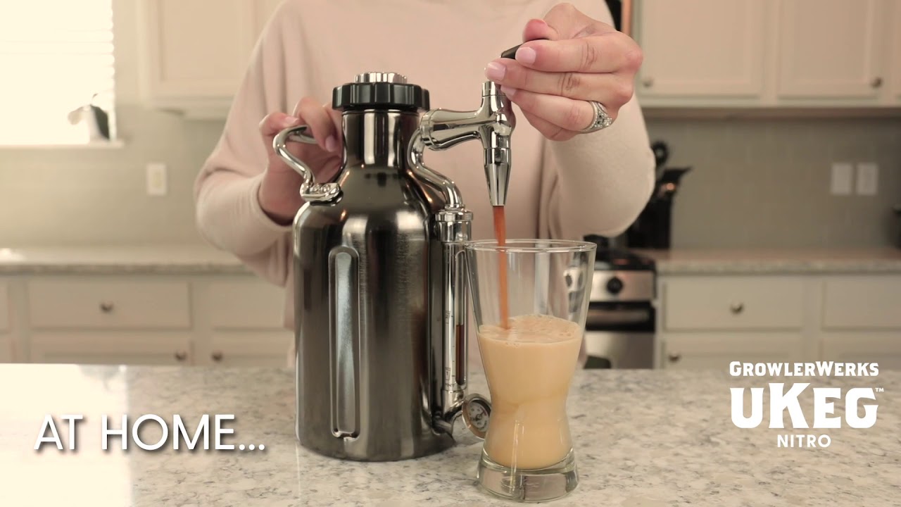 The uKeg Nitro Keeps Cold Brew Coffee Fresh for Weeks