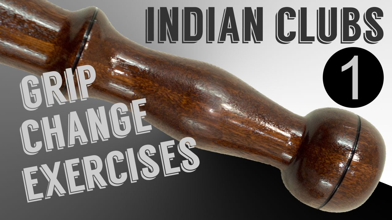 Indian Clubs | GRIP CHANGE EXERCISE No 1