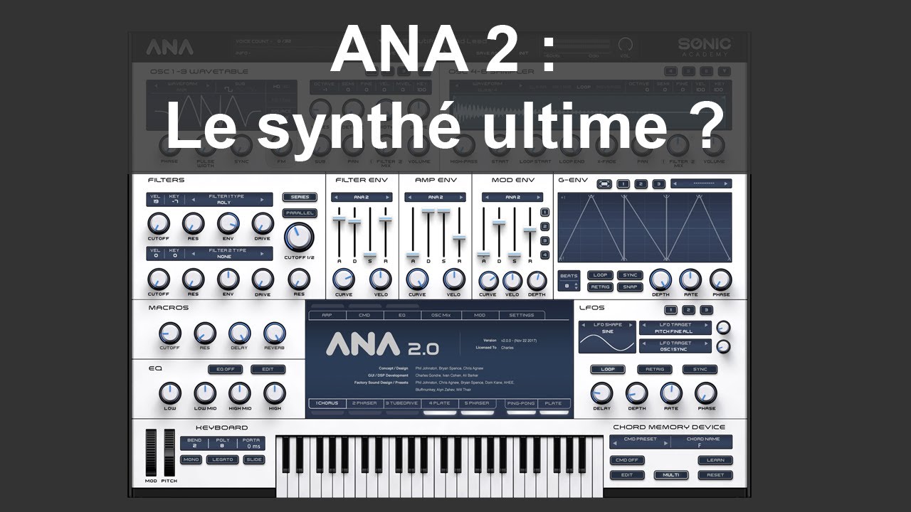 ANA2  Le synth ultime 