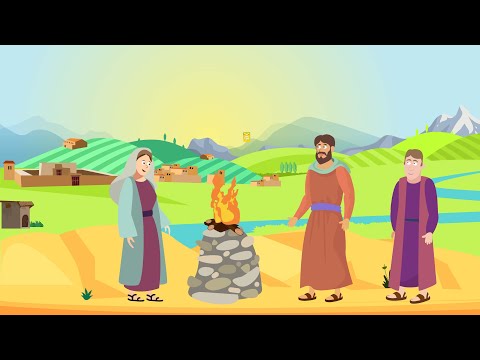 حكاية ابراهيم ابو الآباء الجزء الاول حكايتنا قصص الكتاب المقدس كارتون للأطفال