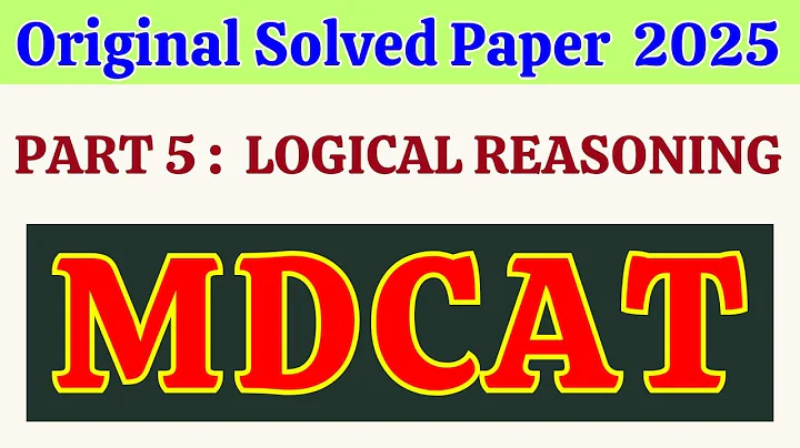 MDCAT 2025 Original Solved Paper | Today Paper MCQs with Answer Key | Full Analysis & Expected Merit