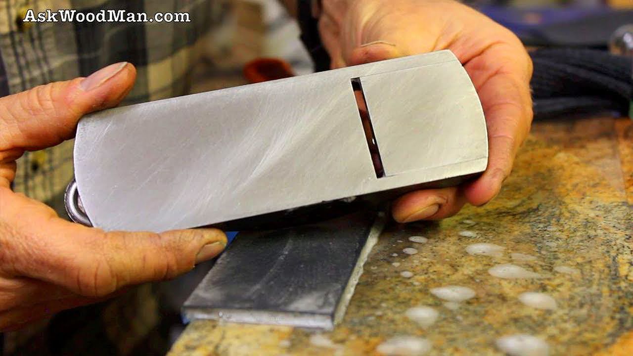 Dressing The Sole Of An Old Block Plane • Complete Sharpening Series