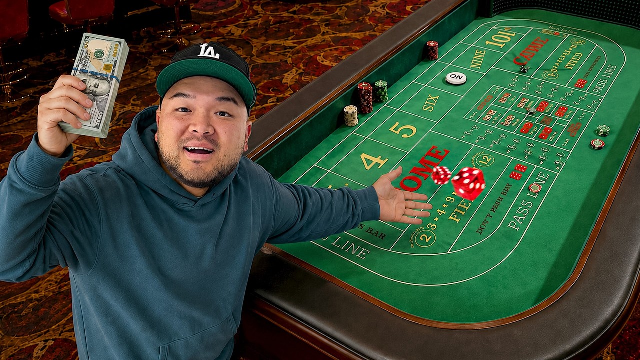 I Went on an INSANE Craps Roll to Make All My Money Back
