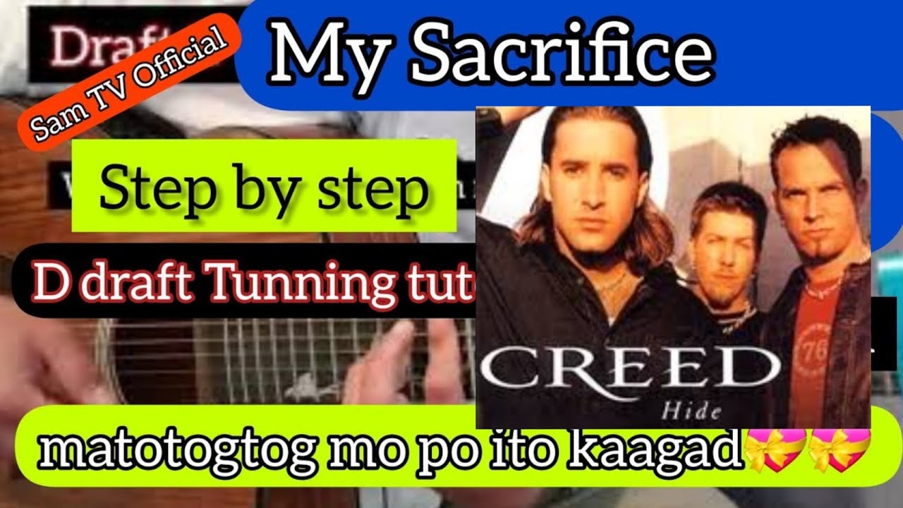 How to play My Sacrifice by CREED on guitar 