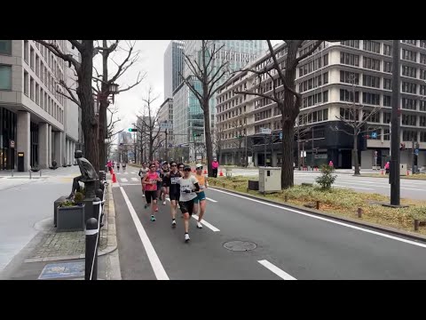 大阪国際女子マラソン2024 伏見町2 定点カメラ