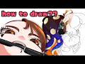 sunday drawing lessons(?) with riji