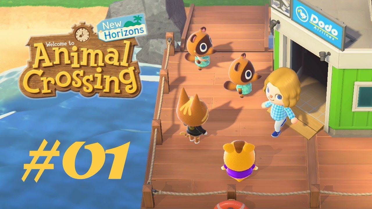Animal Crossing New Horizons 01 Ab auf die EINSAME INSEL! YouTube