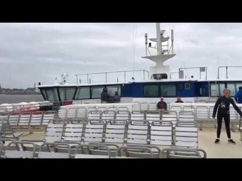 Vlielandboot met windkracht 8