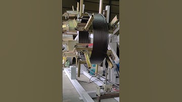 HDPE pipe double station winding machine for 20-110mm