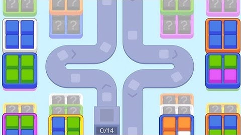 Color Cube Match Level 18 Game Walkthrough