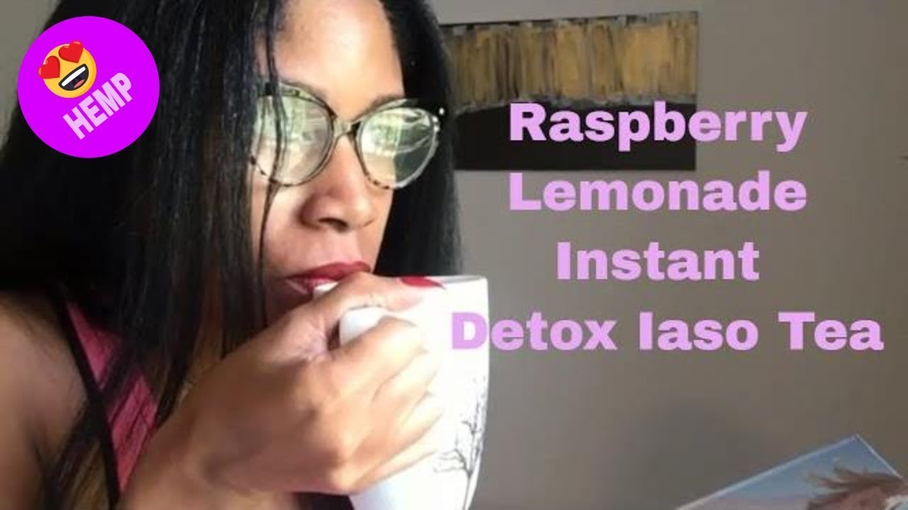 Raspberry Lemonade Instant Detox Hemp CBD Iaso Tea How To Make Tea