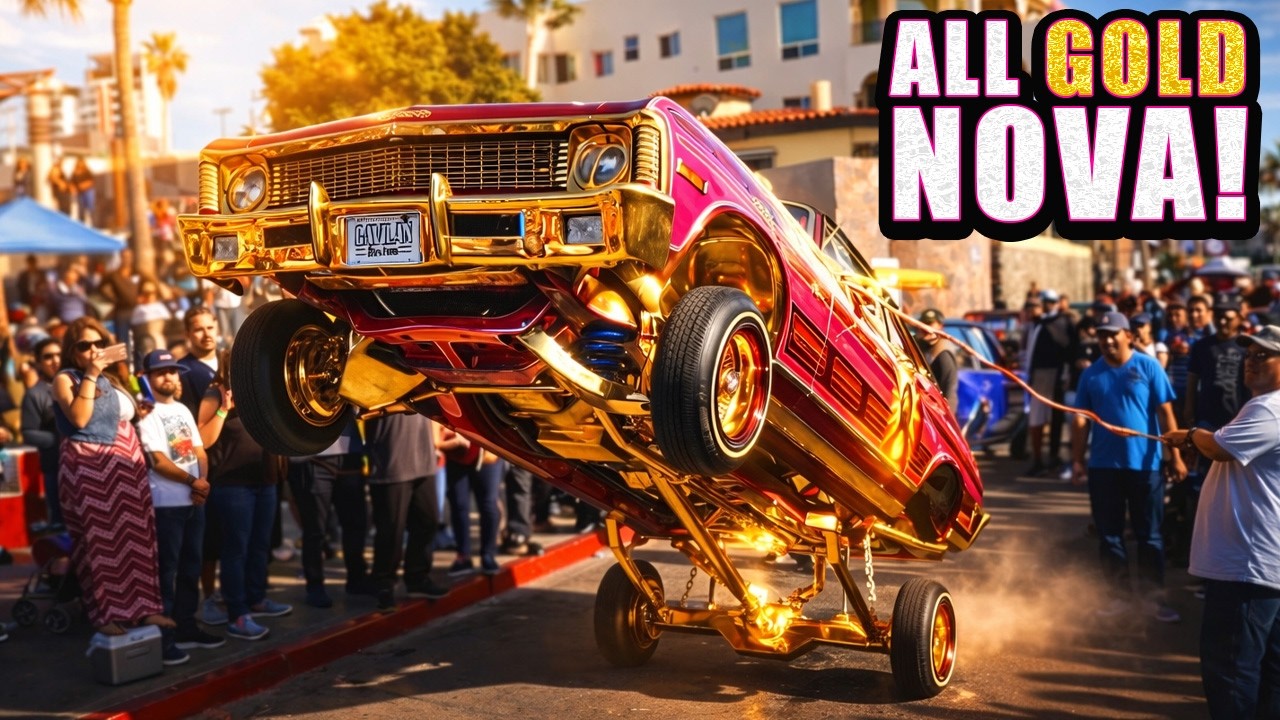 INSANE Lowrider Hops in Puerto Penasco MEXICO | Throwback Footage