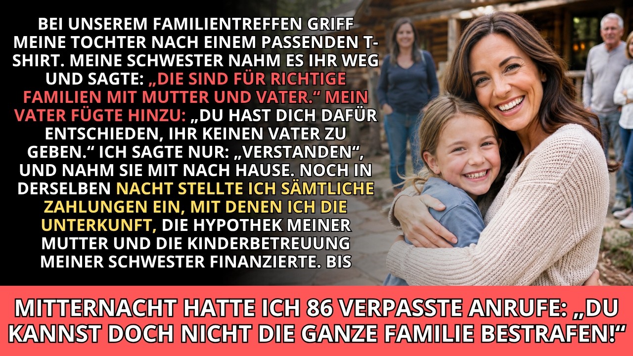 An dem Sonntag, als meine Mutter bei Kaffee und Apfelstrudel sagte, meine achtjährige Tochter Klara habe „eben keinen Vater“, lachten mein Bruder und meine Schwägerin. Klara saß direkt daneben....