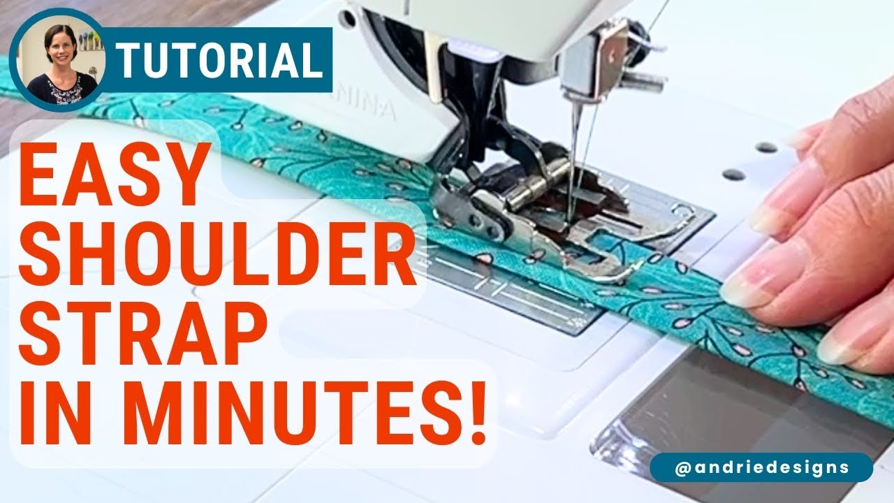 Как сделать простой плечевой ремень ✨ | Простой мастер-класс по изготовлению сумки