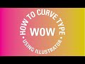 How to curve type around a badge using Illustrator - Adobe Illustrator CC 2018 [14/39]