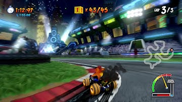 Crash Team Racing Nitro-Fueled: Adventure Part 59: Slide Coliseum (Platinum Relic)