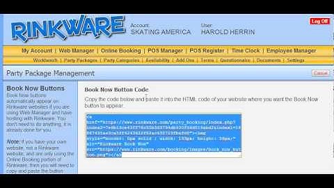 Book Now Buttons for Existing Websites