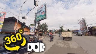 Dari Pertigaan Bojong menuju Kedung Menjangan Purbalingga Video 360 Derajat