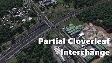 Partial Cloverleaf Interchange Build