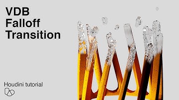 VDB falloff transition Houdini tutorial
