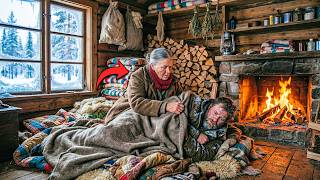 She Hid Wool and Firewood Inside Her Cabin—Not Knowing It Saved Her When an Ice Cold Blizzard Struck