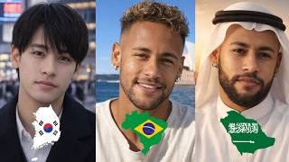 What If Neymar Jr. Was Born in Different Countries