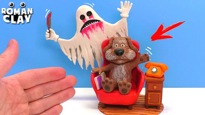 Talking Ben and Cartoon Ghost with Clay | Roman Cl...