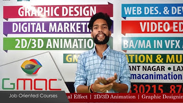 GMAC Animation & Multimedia | The Best Graphic Design | Web Design Training Institute in Delhi