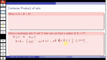 Lec11: Cartesian Product of sets