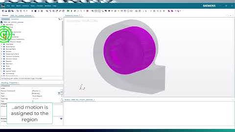Motion Preview feature to validate motion setup before simulation started in STAR-CCM+