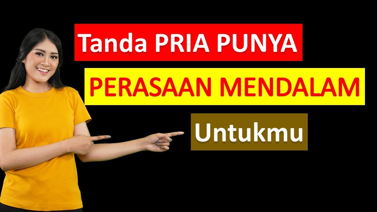 Tanda Pria Punya Perasaan Mendalam Untukmu
