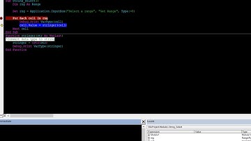 Convert Dynamic Range into String Data