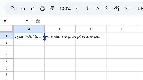 ​Google Sheets Introduces AI-Powered =AI() Formula for Enhanced Productivity​