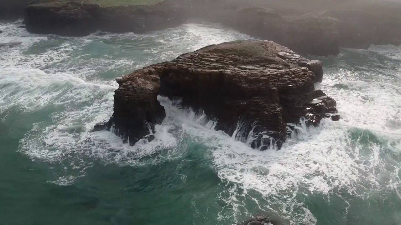 🚁🌍🛸 DJI MaViC MiNi Playa de la Catedrales, a vista de dron🚁🌍🛸