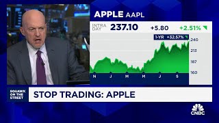 Cramer’s Stop Trading: Apple
