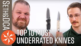 Топ-10 самых недооцененных ножей — между двумя ножами