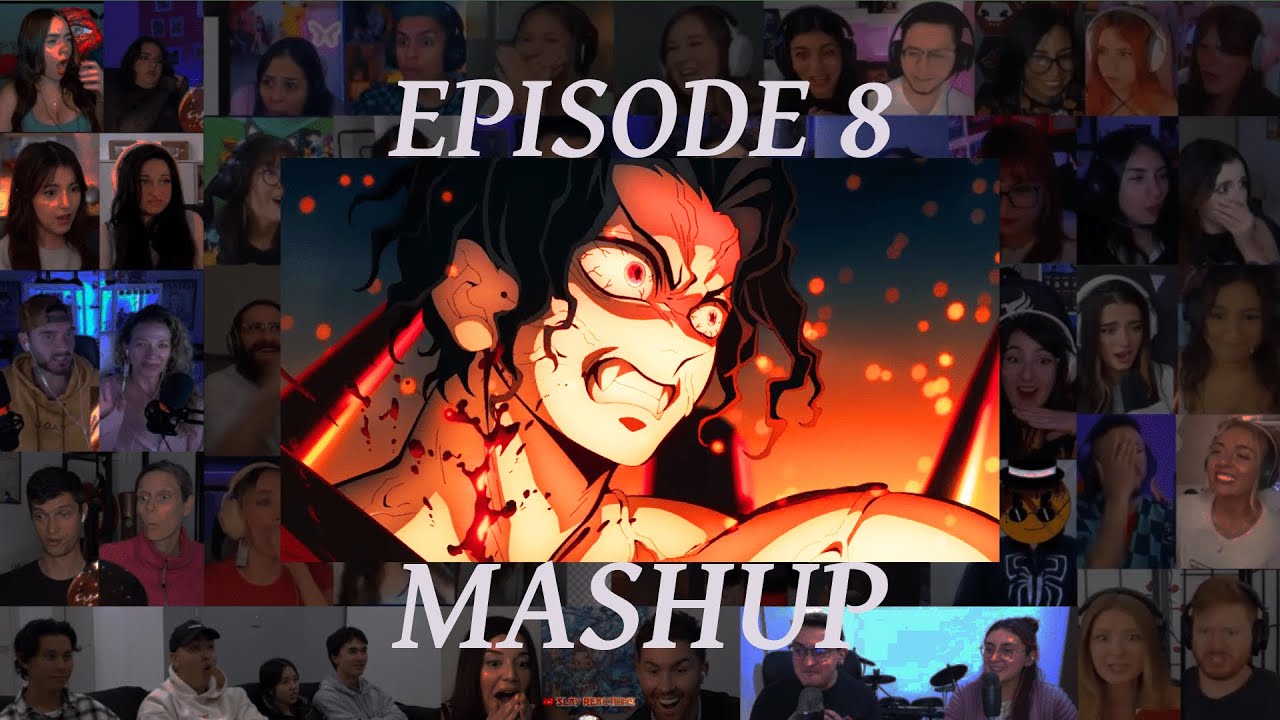 [+50] HASHIRAS VS MUZAN! Demon Slayer Season 4 Episode 8 | Reaction Mashup | Byte #3