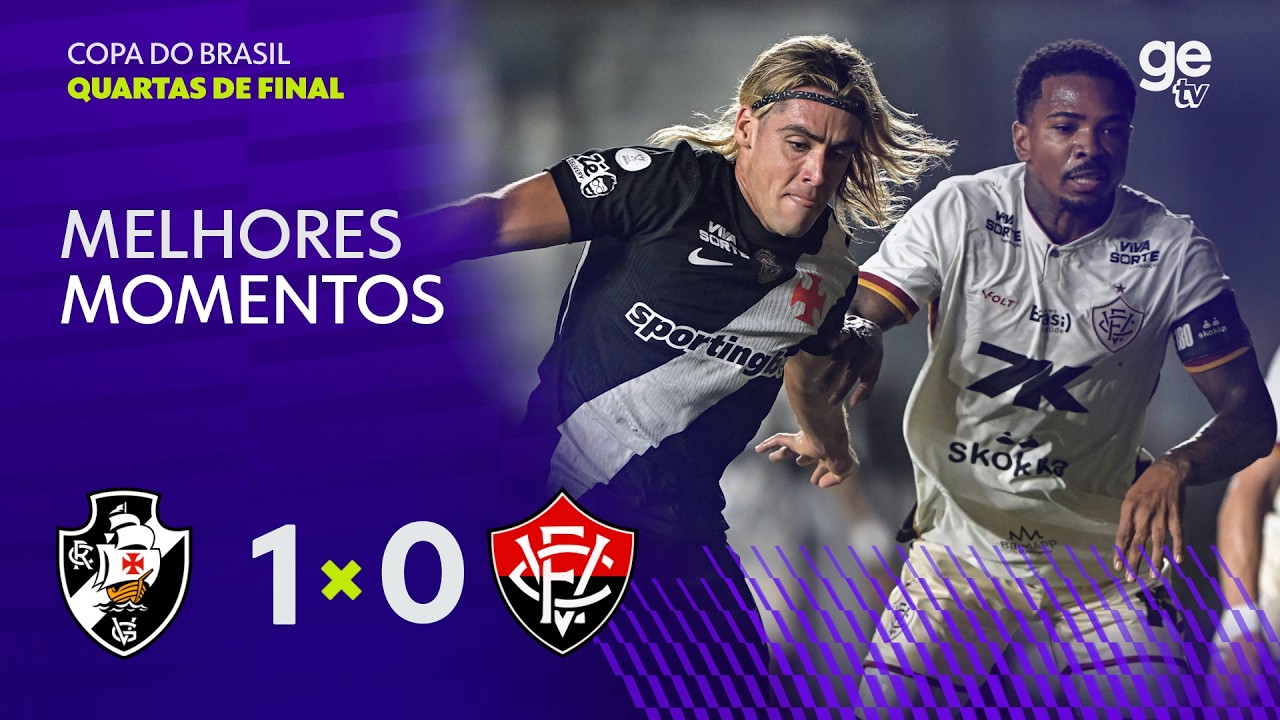 VASCO 1 X 0 VITÓRIA | MELHORES MOMENTOS | QUARTAS DE FINAL | COPA DO BRASIL 2026 | ge tv