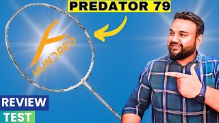 Hundred Predator 79 Badminton Racket Review | 38lbs