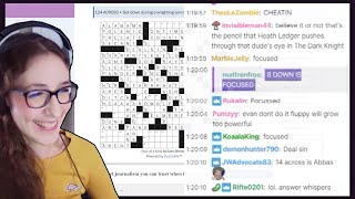 Solving a Crossword puzzle with 500 People screenshot 5