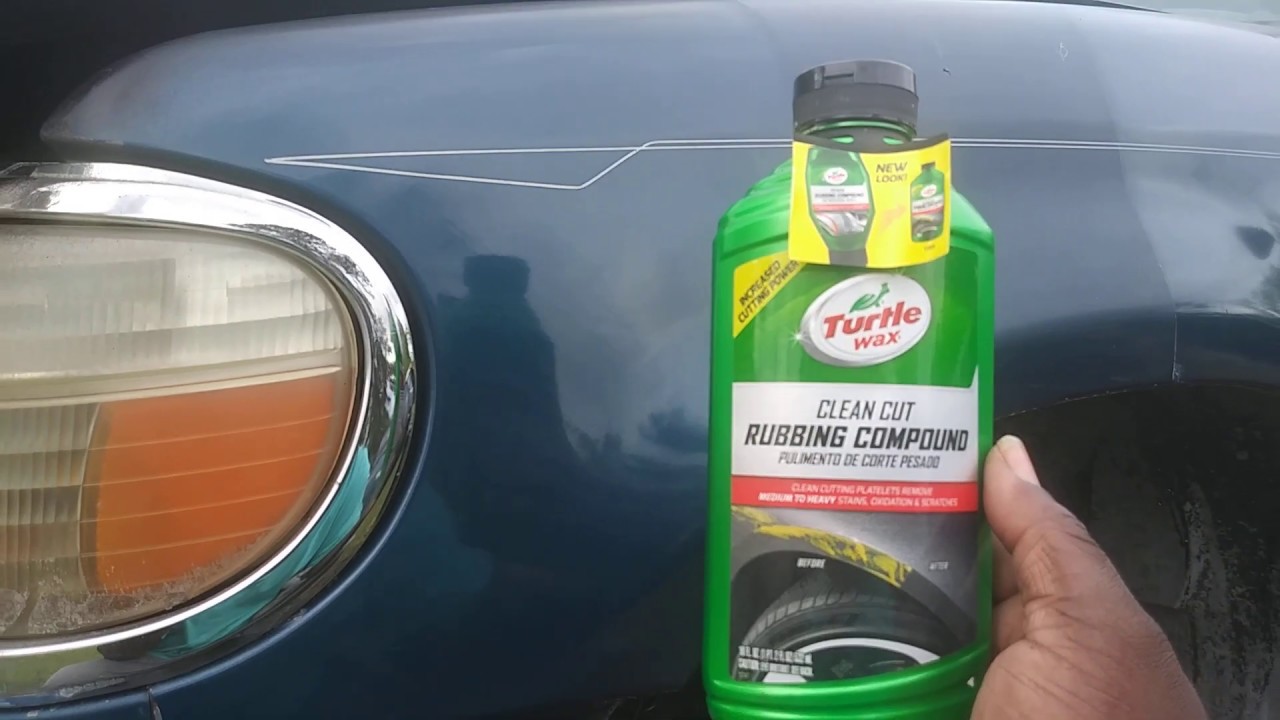 Rubbing Compound For Cars