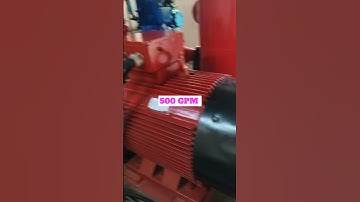 Fire Fighting Pump Test | Fire Fighting System