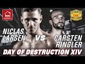 Muay Thai elbow brawl on this World Championship at DoD 14 - Niclas Larsen vs Carsten Ringler