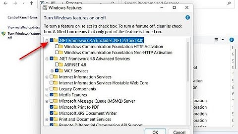 How to Install or Uninstall Microsoft  .Net Framework 2 0 and 3 0 in Windows 10 & 11