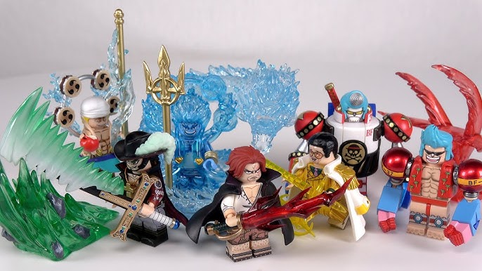 My current one piece custom minifigures collections😄😜😎#…