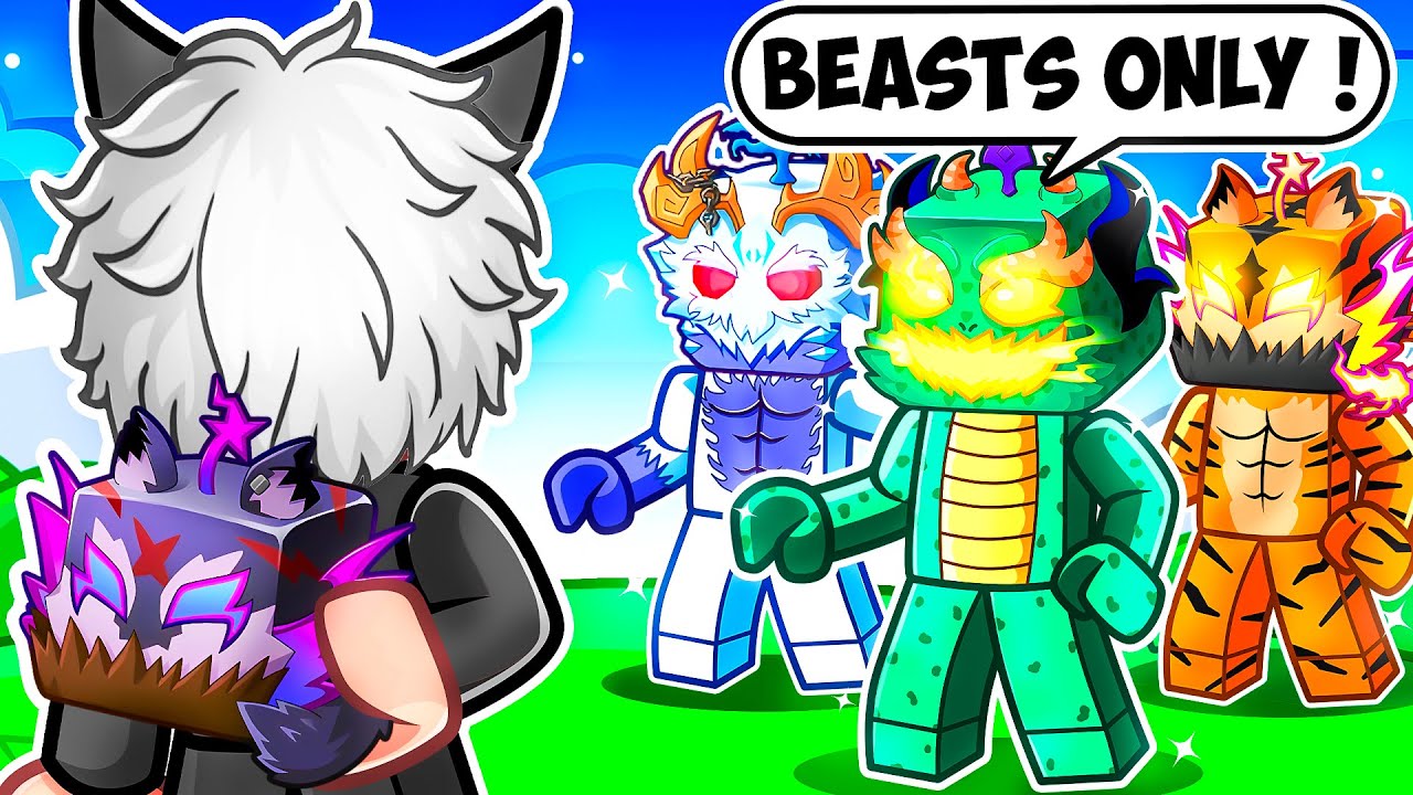 I Went UNDERCOVER to Join a BEAST ONLY CLAN in Roblox Blox Fruits!