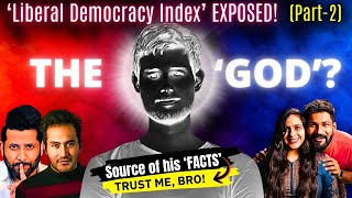 Factchecking the ‘god&#39; | Karolina Goswami vs Dhruv Rathee | V-Dem&#39;s DEMOCRACY INDEX Exposed [PART2]