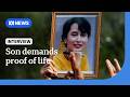 Aung San Suu Kyi's son 'extremely concerned' for her wellbeing | The World | ABC NEWS