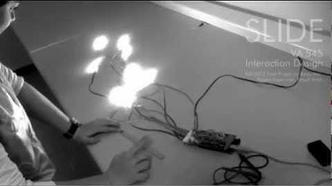 SLIDE - VA545 Interaction Design Fall 2012 Final Project