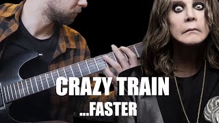 Ozzy Osbourne - Crazy Train Solo FASTER (125% speed)